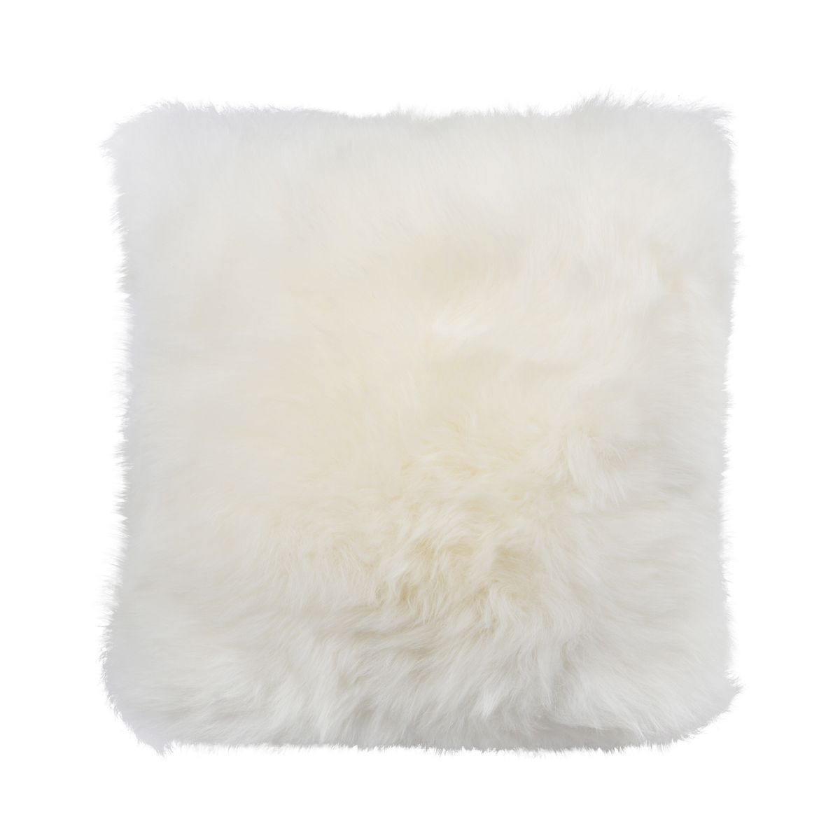 Toscana Lamb Cushion | Long Wool | Doublesided White