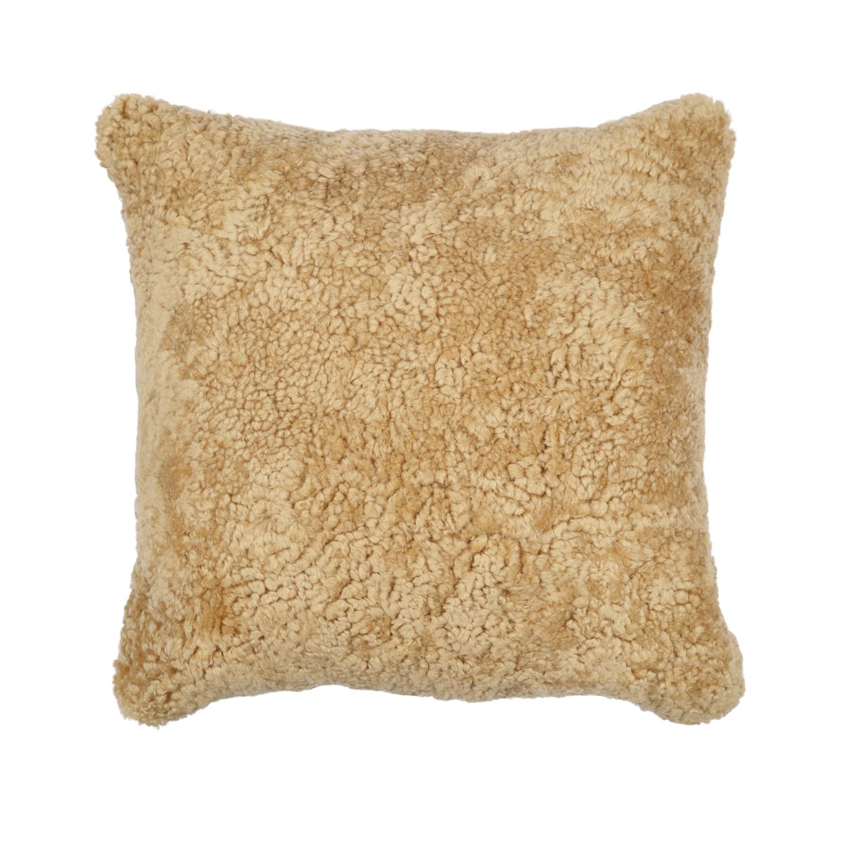 Sheepskin Cushion | Short Wool | New Zealand | 40x40 cm Honey