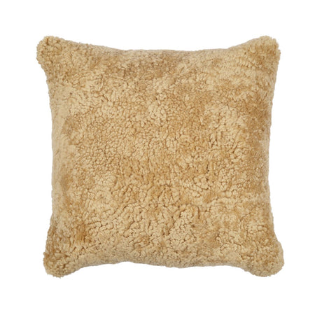 Sheepskin Cushion | Short Wool | New Zealand | 40x40 cm Honey
