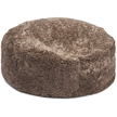 Round Sheepskin Bean Bag | Short Wool | Ø75 cm Taupe