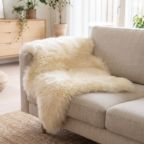 UK Sheepskin | 100-110 cm Dark Tops