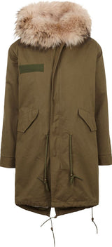 Petra Jacket Hedge Green/Natural Brown