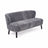 Emanuel 2 seater Sofa Light Grey