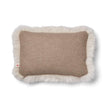 Long Wool Sheepskin Cushion | 52x52 cm | 34x52 cm