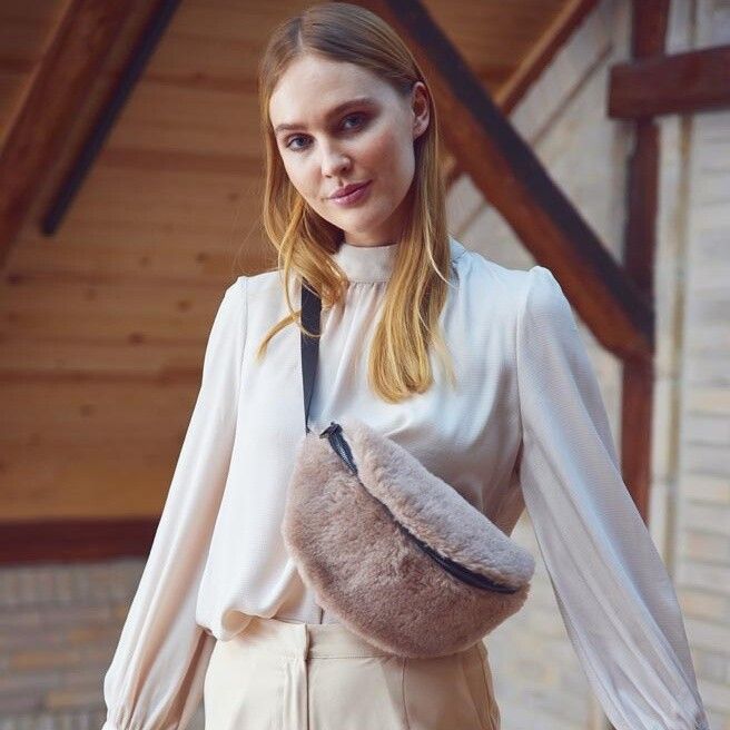 Saki Belt Bag Pink