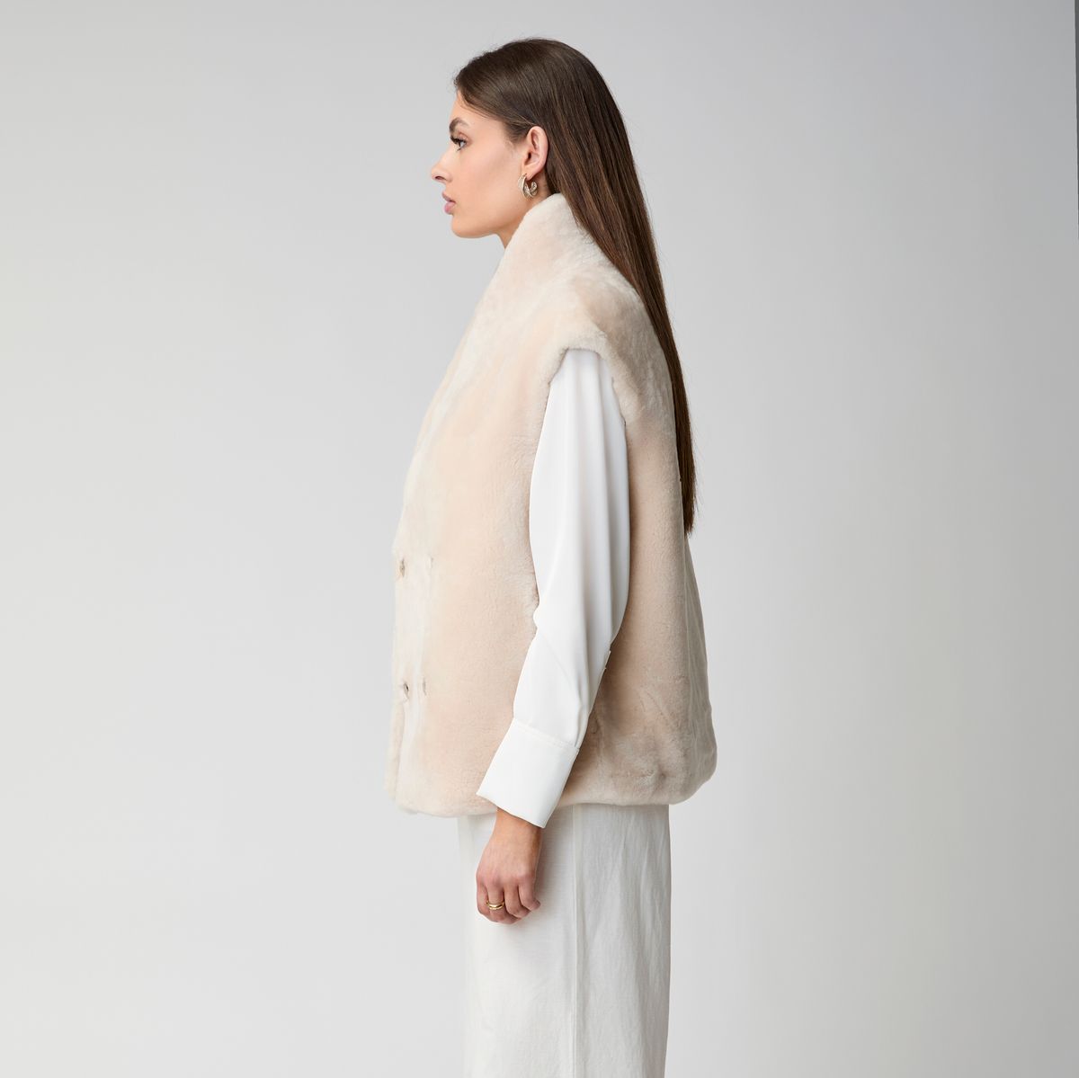 Lorena Vest Beige