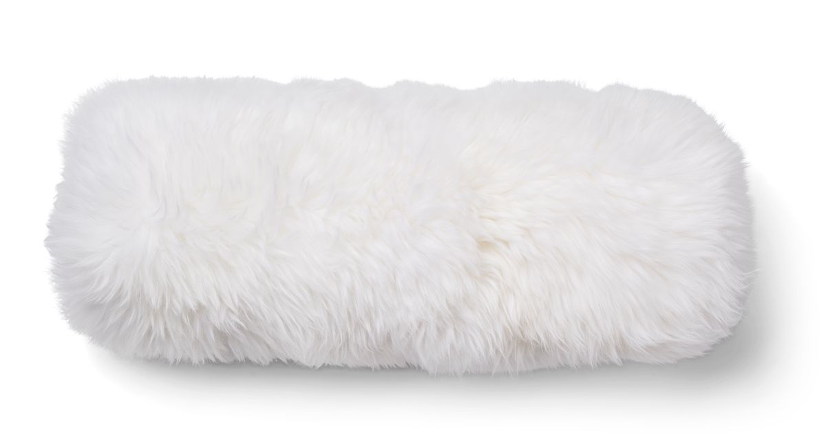 Bolster Cushion Ivory/Ivory