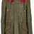 Merle Jacket Hedge Green/Red