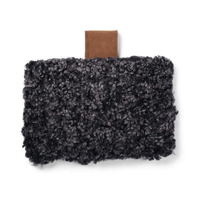 Head Rest | Short wool Anthracite