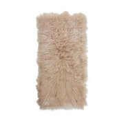Plaid of Curly Sheepskin | 60x120 cm