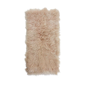 Plaid of Curly Sheepskin | 60x120 cm