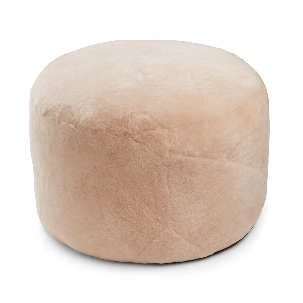 Round Moccasin Pouf ø55xH36cm