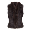 Anna Vest Dark Brown