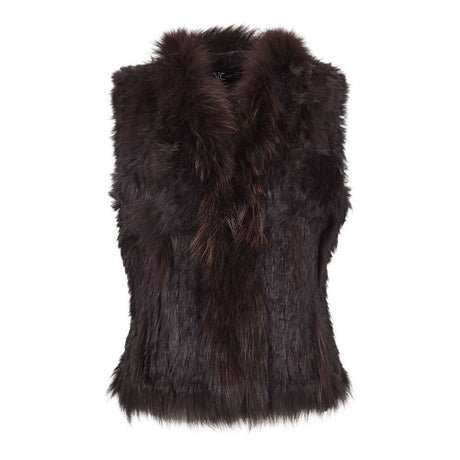 Anna Vest Dark Brown