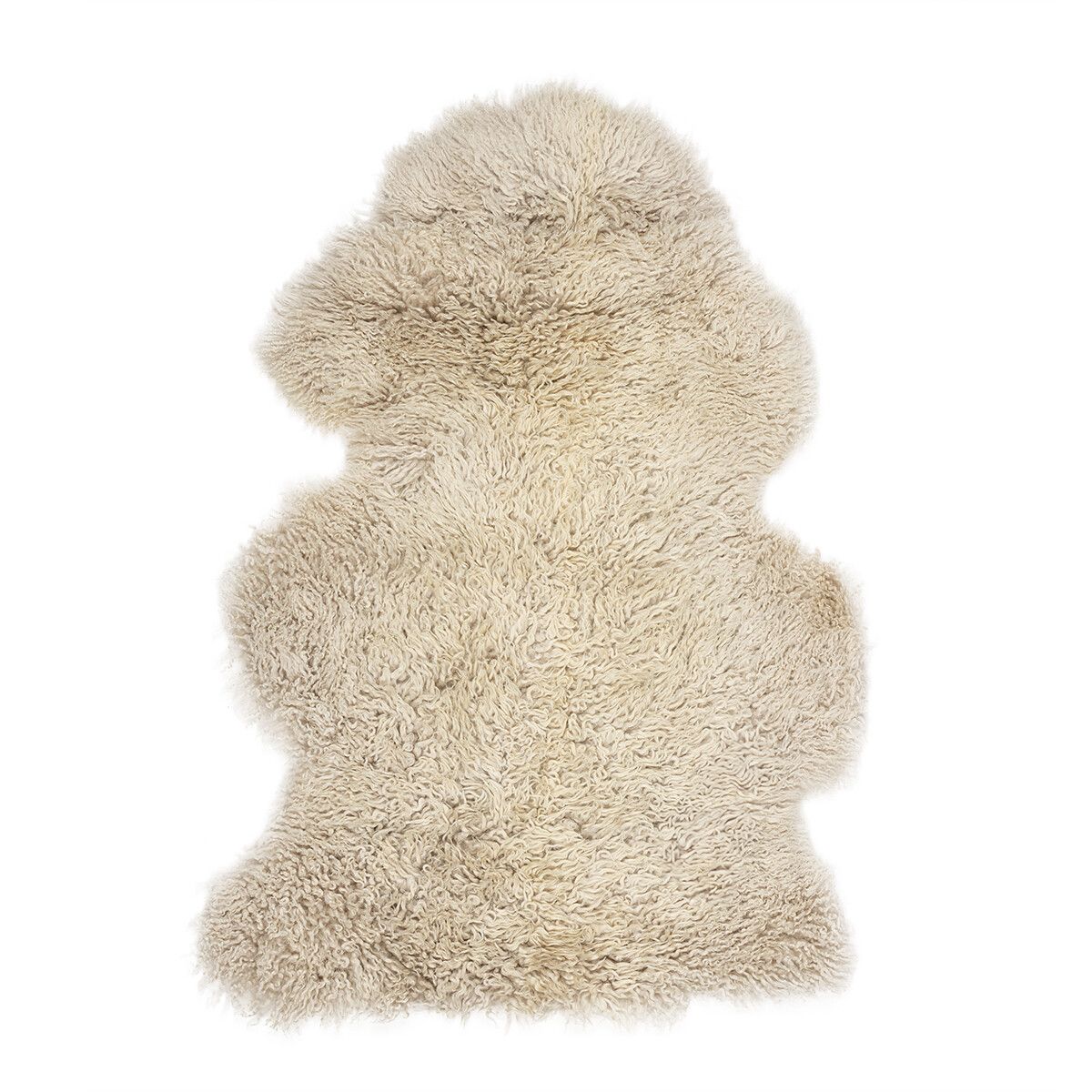 Back Country New Zealand Sheepskin | Long Wool Curly | 95 cm