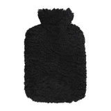 Sheepskin Hot Water Bottle Black