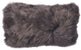 Long-Wool Sheepskin Cushion | Doublesided | New Zealand | 25x50 cm Walnut