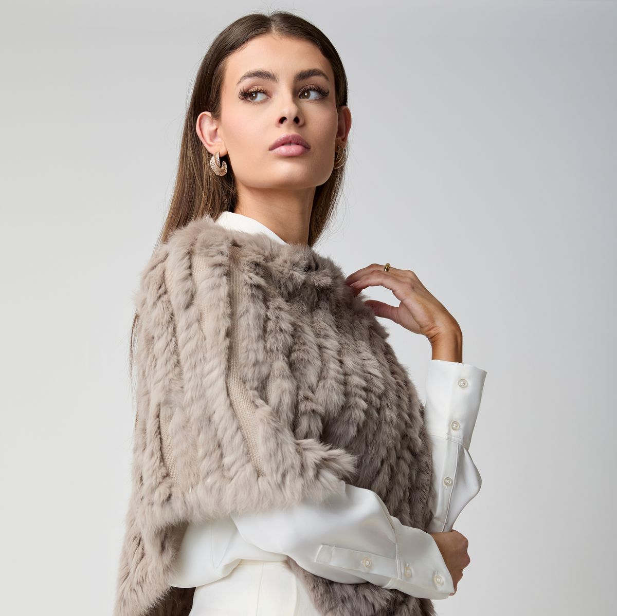 Molly Poncho Black
