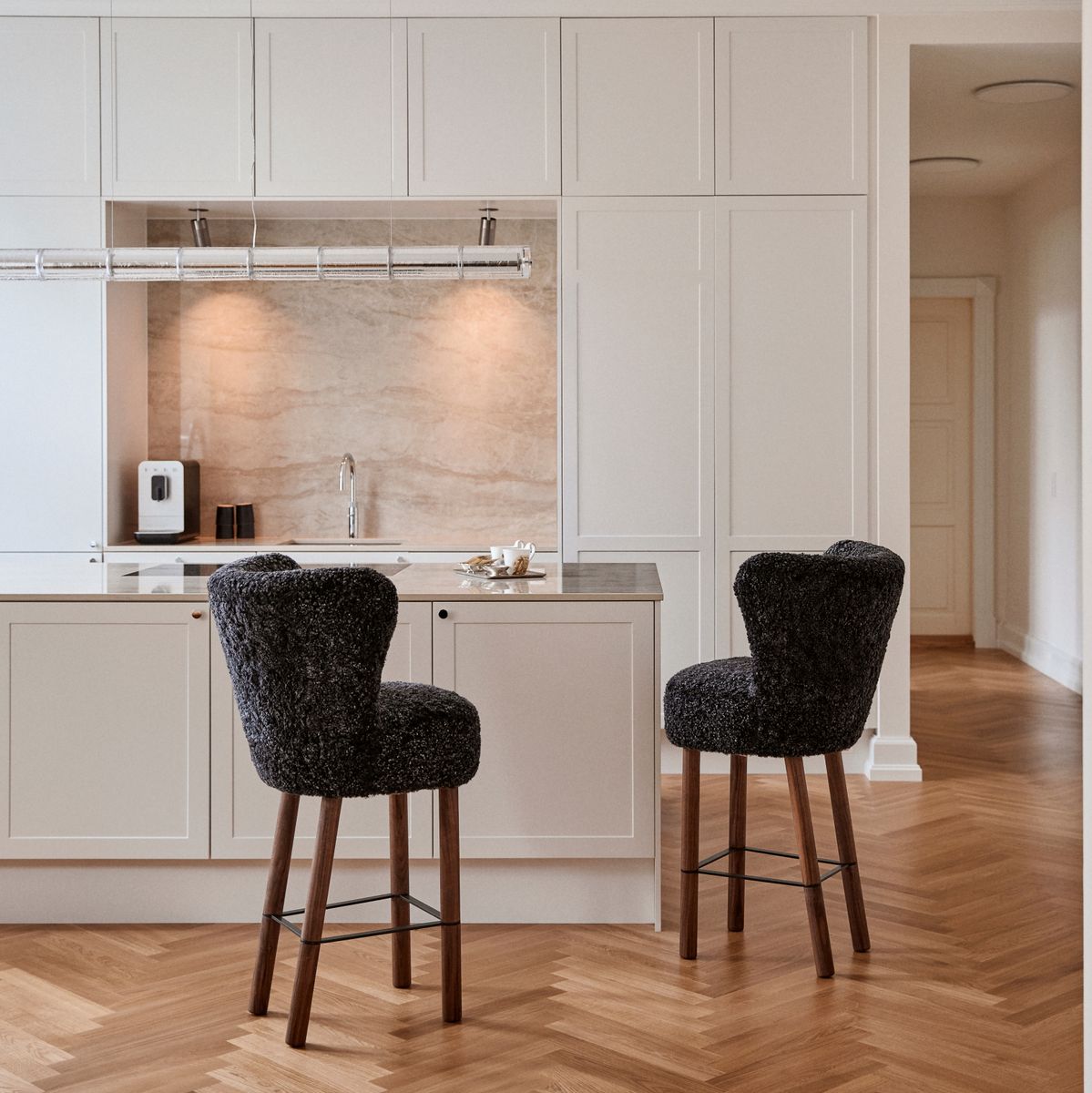 Emilia Bar Stool Anthracite