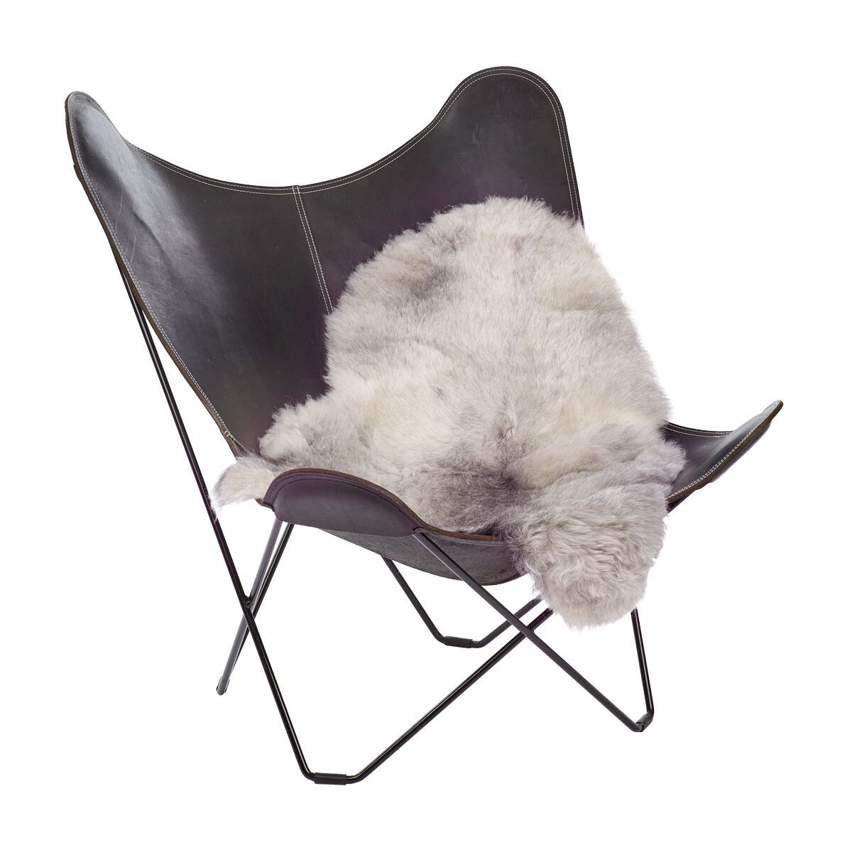 Icelandic Sheepskin Colors Short Wool 120+ cm