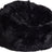 Round Sheepskin Bean Bag | Long Wool | Medium | Large Black