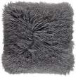 Mongolian Curly Cushion | 40x40 cm Steel