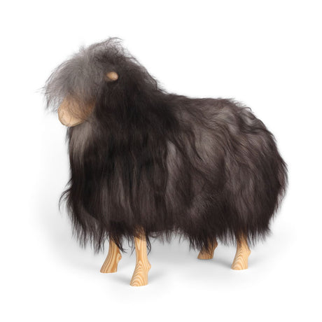 Signature Standing Sheep | Small Natural Grey