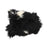 Icelandic Sheepskin | Natural Colors | Long Wool | 90 cm Spotted (Black with White Spots)