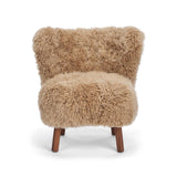 Emily Lounge Chair | Long Wool Honey