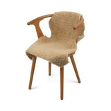 Short Wool Curly Sheepskin 100 x 60 cm Honey