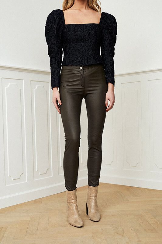 Ambra Leggings  Moss Green
