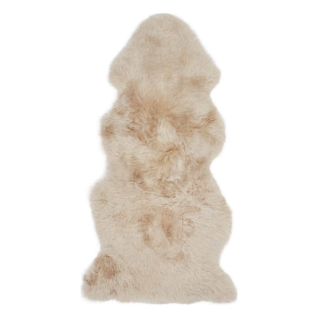 New Zealand Sheepskin | Long Wool | Rug 135 cm Linen