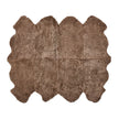 Premium | New Zealand Sheepskin | Short Curly Wool | Rug 180x214 cm Taupe