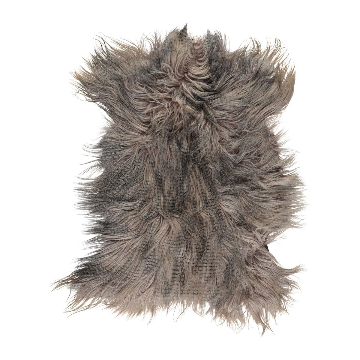 Premium Goat Skin | Mongolia | 110x70cm Dusty Taupe