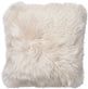 Long-Wool Sheepskin Cushion | Doublesided | 56x56 cm