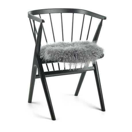 Tibetan Sheepskin Seat Cover | 38cm Steel