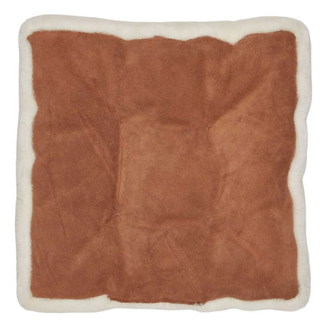 Moccasin Seat Cover | Calfleather backing White