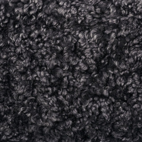 Simon Stool | Short Wool Anthracite
