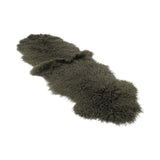 Double Tibetan Sheepskin | 150 x 55 cm Hedge Green