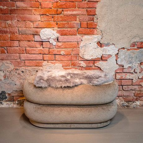 Merino Sheepskin | Long Wool | New Zealand | Mini | 65x45 cm Dark Beige