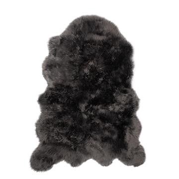 Giant Sheepskin Rug | Long Wool | New Zealand | 104x150 cm Steel