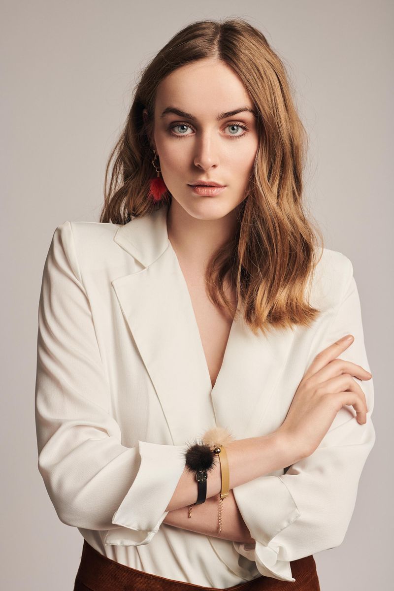 Nicki Earring Black/White