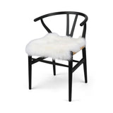 Long Wool Seat Cover | New Zealand | 40x40 cm