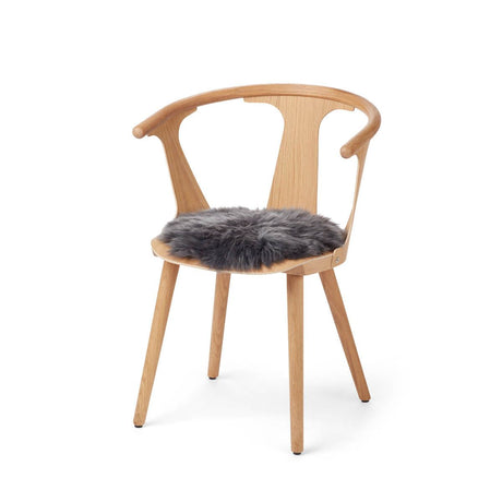 Seat Cover | Long Wool | New Zealand | D34 cm