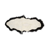 Icelandic Double Sheepskin | Natural Colors | Long Wool | 160 cm Blacky