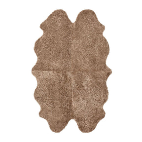 Quadruple Sheepskin Rug | New Zealand | Short Wool Curly | 170x110 cm