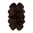 Merino Sheepskin Rug | New Zealand | Long Wool | 170x110 cm Chocolate