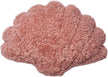 Short Wool Shell Cushion | Small | Medium | Large Coral Rose