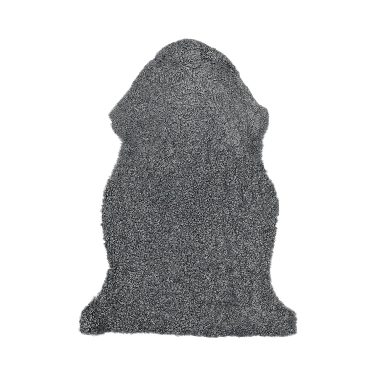 Short Wool Merino Sheepskin Rug | Light Grey | 90x60 cm (Bestseller)