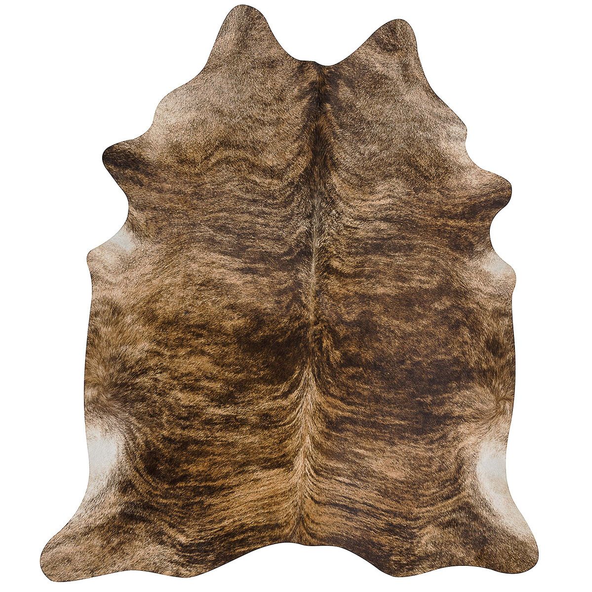 Premium Natural Cowhides | XXL Size | Brazil Exotic Dark